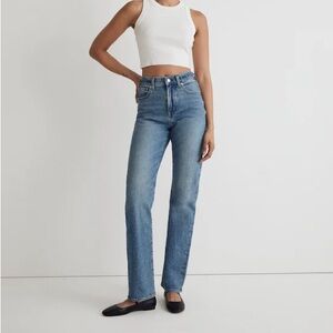 NWT Madewell The 90s Perfect Straight Leg Jean